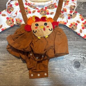 Adorable Turkey Baby Outfit